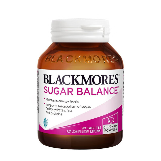BLACKMORES 澳佳宝 血糖平衡片90粒  含铬配方 复合维生素及矿物质 澳洲进口 血糖平衡片 90片 90粒/瓶