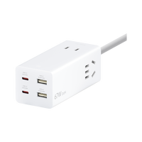 小米 Xiaomi XMCDZ-02QM 67W桌面快充插座 白色