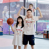 巴厘小猪 亲子装一家三口夏装