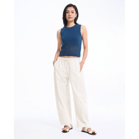 ABERCROMBIE & FITCH女装25夏季新款法式复古镂空叠穿圆领针织背心马甲KI150-5231