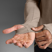 2XUIgnition系列圆领卫衣男秋冬季休闲保暖百搭速干吸湿跑步运动上衣 炭灰色/黑色反光 XS