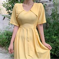 限尺码：chuu 女士长款连衣裙 AHB2221T