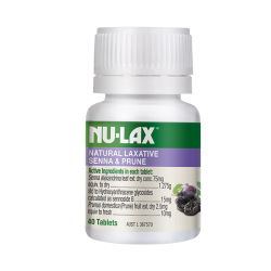 乐康膏 NU·Lax 西梅乐康片 三倍加强西梅味 40片/瓶
