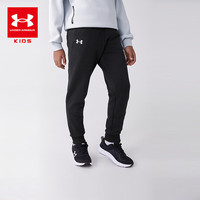 安德玛（Under Armour）儿童秋冬加绒长裤男大童加绒长裤244125118 黑色 160cm 