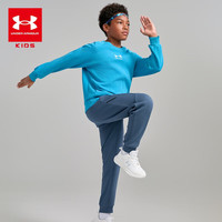 安德玛(Under Armour)男童针织长裤综训休闲百搭运动束脚卫裤251125134 深蓝灰 170cm
