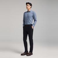 雅戈尔（YOUNGOR）长袖衬衫男秋冬男士保暖衬衫复合混纺保暖内胆温暖舒适4色