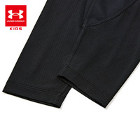 安德玛（Under Armour）女童夏季瑜伽裤紧身裤凉感透气外穿瑜伽长裤252211119 黑色 165