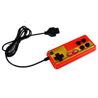 小霸王游戏手柄七孔fc经典怀旧红白机通用九孔有线 直板九孔单只