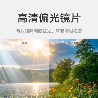 小米 Xiaomi米家方框偏光太阳镜尼龙款