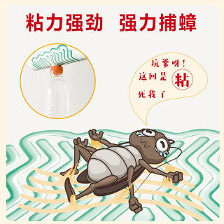 榄菊蟑螂屋6枚家用无毒灭蟑一窝端大小蟑螂通杀厨房饭店诱捕器