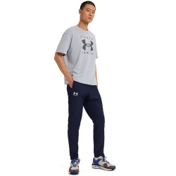 安德玛 UNDERARMOUR）春夏Rival男子梭织运动休闲长裤1390150 藏蓝色410 XL