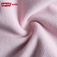 Levi's李维斯童装儿童马甲秋冬中大童两面穿加绒保暖马甲 玫瑰浅粉 110 /52 【身高98-104cm】