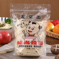 味尚 拉面家常面面条半干鲜湿方便面条早餐速食拌炒汤挂面非油炸2斤/袋