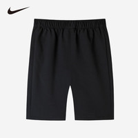 NIKE 耐克童装男童短裤夏季儿童休闲运动裤子 正黑色 100 /50 【身高92-98cm】