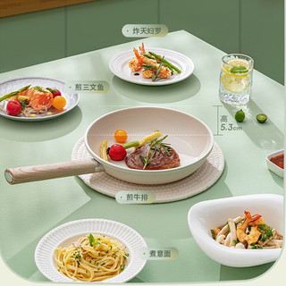 九阳（Joyoung）平底锅不粘煎锅炒菜锅牛排锅烙饼小锅家用 CF482 26cm