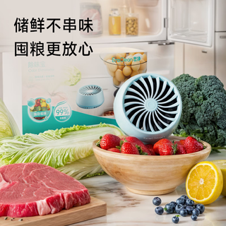 EraClean冰箱除味盒冰箱除味剂除臭剂去异味食材抗菌保鲜防串味