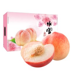 京鲜生 大号无锡水蜜桃 12粒礼盒装（单果4-5两)