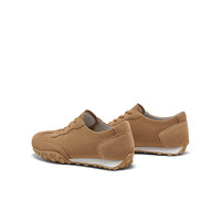 暇步士（Hush Puppies）板鞋女士运动休闲软底阿甘德训鞋U3X01AM4 驼色 39