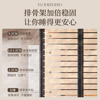 Serta/舒达 梦享悬浮床法式轻奢高级感双人床主卧无床头铁艺床架