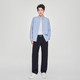 Lee 25春夏舒适直筒Logo织标男日常休闲裤布裤潮流LMB009918204 藏蓝色 36