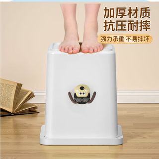 汉世刘家大号卫生间垃圾桶家用厕所翻盖长方形带盖摇盖式夹缝垃圾桶 白 灰色 12L （17.5*34.5cm）掌门狗