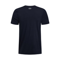 安德玛（UNDERARMOUR）春夏HeatGear男子修身训练运动短袖T恤6000939 藏蓝色410 3XL