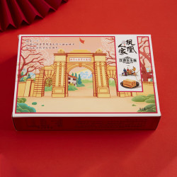 凤凰人家 唐山特产 唐山印象礼盒伴手礼【交通大学】玫瑰花生酥320g