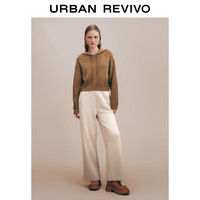URBAN REVIVO 时尚休闲 女士阔腿裤