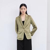 S.DEER 西装领长袖微弹女式外套