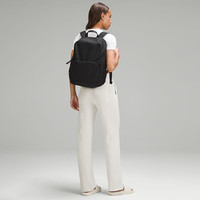 lululemon丨Everywhere 背包 *功能型帆布 LU9BRWS 黑/黑 O/S