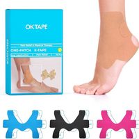OKTAPE 脚踝专用预分切肌肉贴绑带运动员绷带肌效贴专业肌贴肌效贴