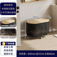 祖赛 HOmE 小户型可移动换鞋凳中古风家用门口一体坐凳网红轻奢高级感穿鞋凳