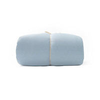 無印良品 MUJI凉柔 薄被枕套套装 夏凉被子凉感 蓝色 双人用被200*230cm枕套*2 凉柔薄被枕套套装-蓝色