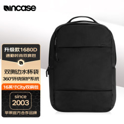 Incase City笔记本电脑包  防水耐撕裂 16英寸升级款黑色-INBP100623-BLK