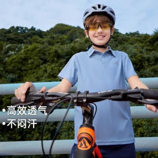 拓路者 Pioneer Camp儿童短袖t恤25年夏季男童polo衫吸湿速干高弹透气运动上衣
