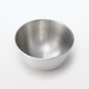 無印良品 MUJI 不锈钢揉面盆洗菜盆 银色 XXS 直径11cm 高5.5cm