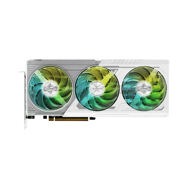 华擎 AMD RX9070XT SteelLegend 16G钢铁传奇电竞游戏显卡