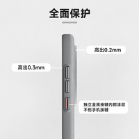 爱否砂岩导热手机壳适用于OPPO Find X8 Ultra全包软边壳砂岩一加13微磨砂壳导热一加12防摔简约抗指纹保护壳 岩石灰(霍尔磁吸版)