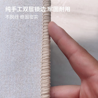 布迪思地毯客厅卧室床边毯沙发茶几法式奶油轻奢高级感防水防滑易打理