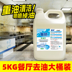 雅狮 去油污清洁剂厨房洗抽油烟机的强力除重油污清洗剂油污净餐厅大桶