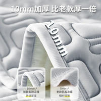 TAIHIA类冰感丝乳胶凉席 凉垫 空调席三件套 凉席夏天 可折叠机洗透气 高级灰（加厚升级款） 200cm*180cm