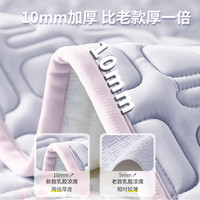 TAIHIA类冰感丝乳胶凉席 凉垫 空调席三件套 凉席夏天 可折叠机洗透气 丁香紫（加厚升级款） 200cm*150cm
