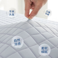 TAIHIA类冰感丝乳胶凉席 凉垫 空调席三件套 凉席夏天 可折叠机洗透气 水晶紫（加厚升级款） 200cm*180cm