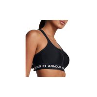 安德玛(UNDERARMOUR)Crossback女子拉链运动内衣—高强度1355110 002 38D