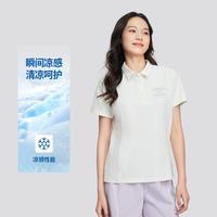 凉感运动polo衫短袖女翻领收腰女式POLO衫短袖衫女夏季