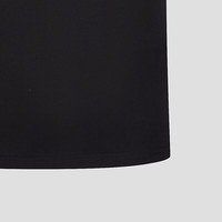 七匹狼短袖t恤男夏季透气舒适印花圆领半袖打底衫男装 001(黑色) M 165/84A