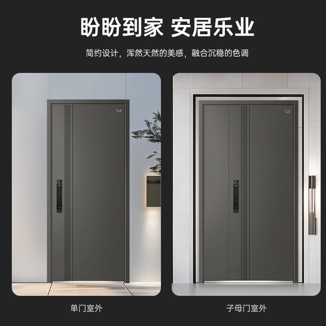 盼盼 入户/防盗门 机械锁 单门-2050*960-外开