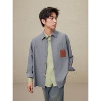 GXG男装廓形衬衫24秋新品 180/XL