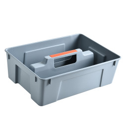欧轩 OX9618 家用多功能收纳筐 32cmx22cmx16cm 军绿色 塑料 北欧风格