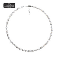 天使之泪星眸淡水珍珠项链手链套装近圆强光璀璨闪耀甜美 星眸项链手链两件套